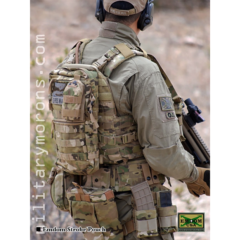 Emdom Strobe Pouch - Emdom USA Tactical Gear