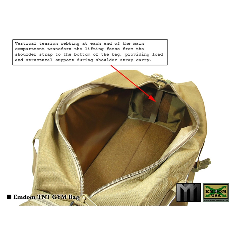 Emdom/MM TNT GYM Bag - Emdom USA Tactical Gear
