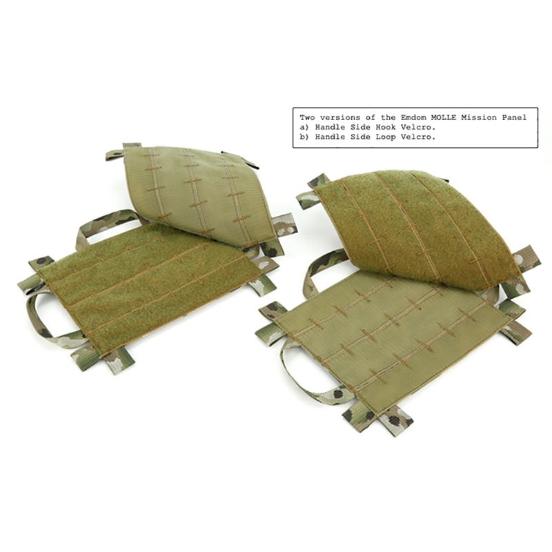 Can-Am Molle Velcro Panel Strips (Pat Pend) by Bartact - MS2-0-XX-ECC