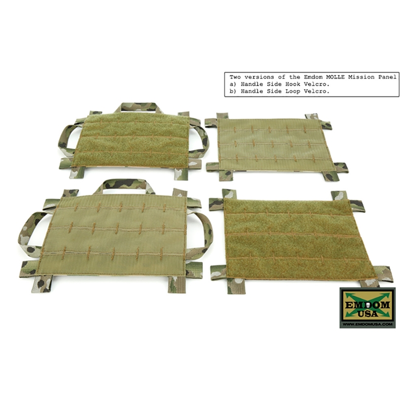 Can-Am Molle Velcro Panel Strips (Pat Pend) by Bartact - MS2-0-XX-ECC