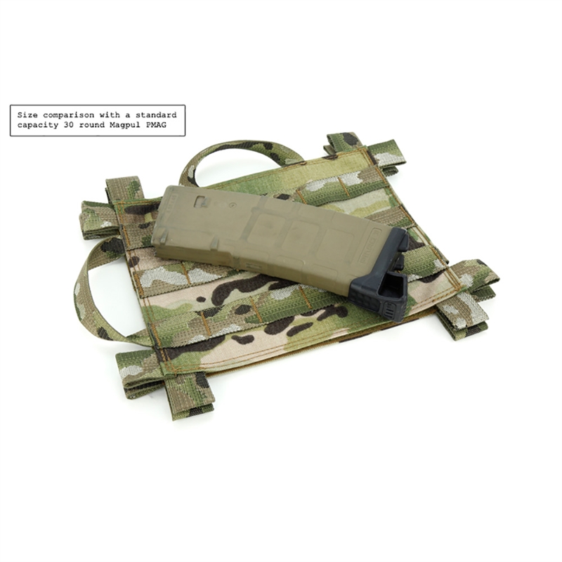 Tactical Scorpion Gear MOLLE Hook and Loop Mounting Placard Platform panel