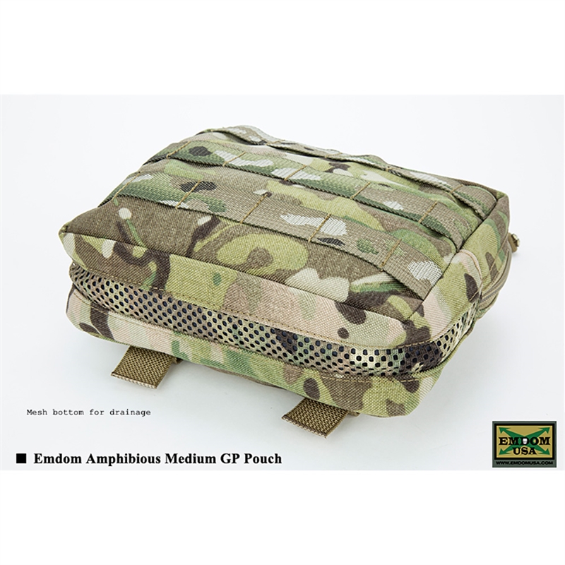 Emdom Amphibious Medium GP Pouch - Emdom USA Tactical Gear