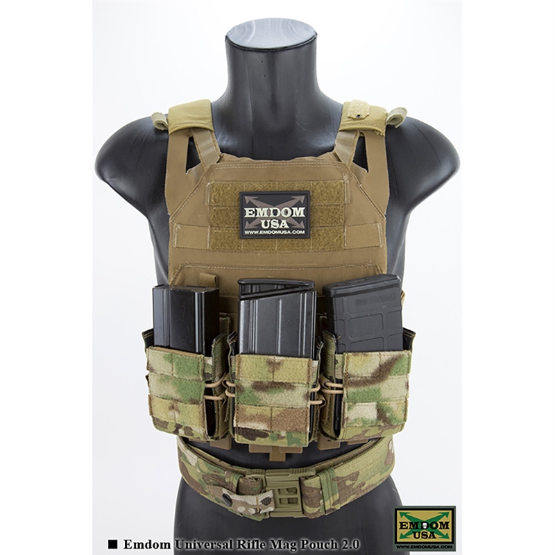 Emdom Universal Rifle Magazine Pouch Gen 2 - Emdom USA Tactical Gear