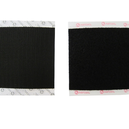 VELCRO® brand Loop Fastener 2 Adhesive Backed Black - 5 Yard Roll